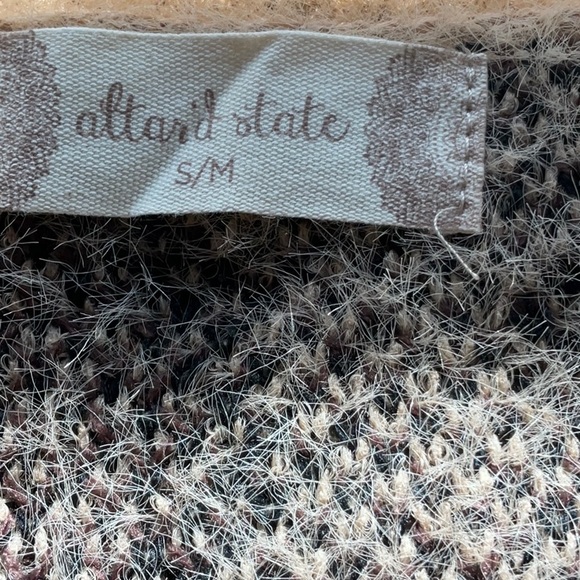 Altar d state leopard print long sleeve sweater size S/M - Picture 10 of 11